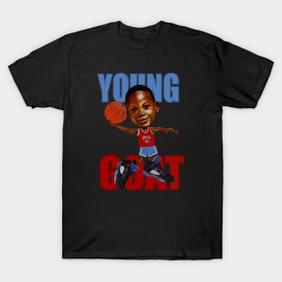 BASKETBALLART -  YOUNG GOAT T-Shirt